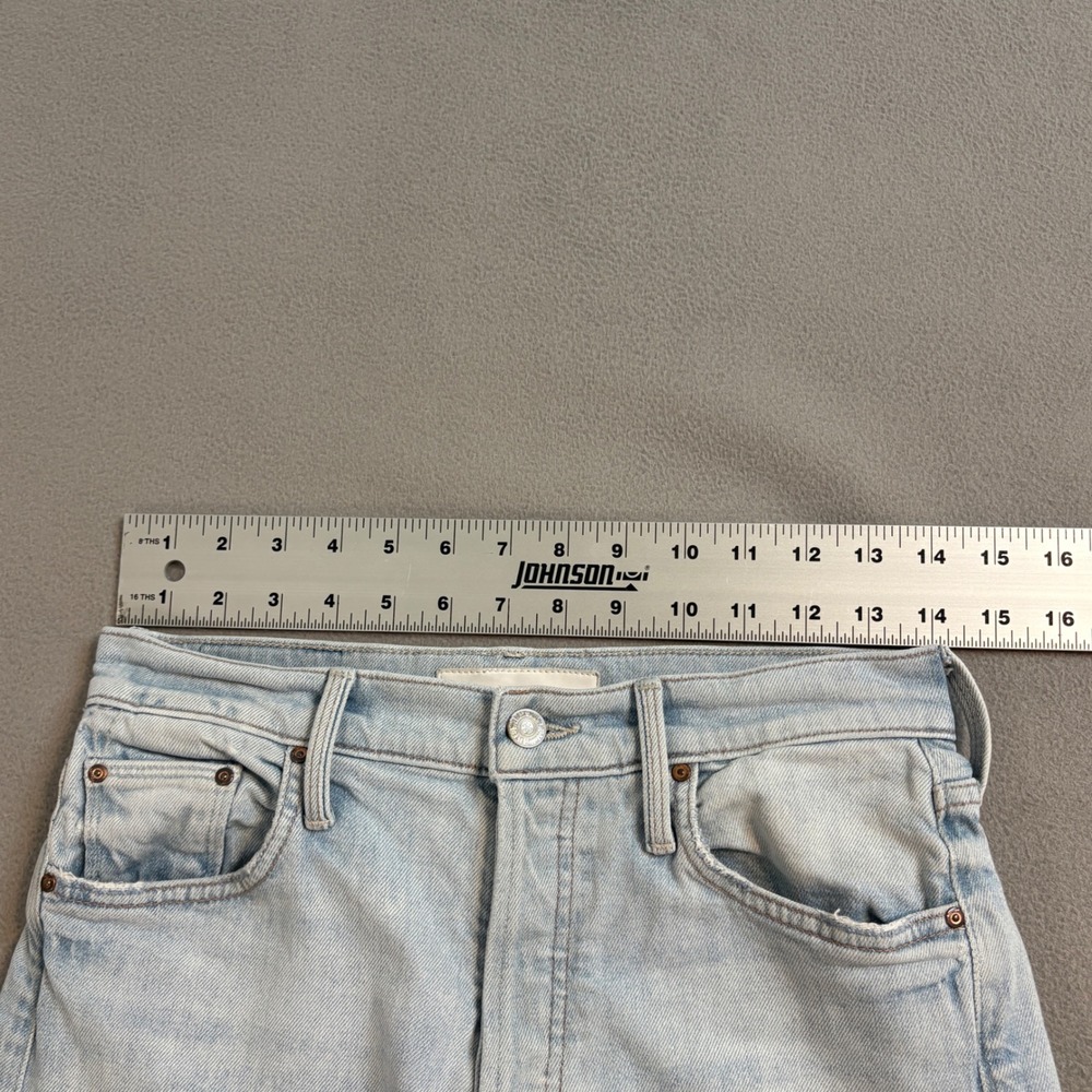 MOTHER The Huffy Flood Chew Wash Really Hella Hot Jeans Women's 26 Distressed - Picture 11 of 14